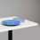 60 x 60 cm high table - Rome model, plain white 3