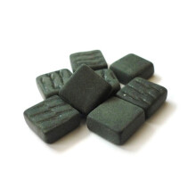 Graine Créative - Mosaico en pasta de vidrio Mate Negro 500g