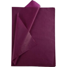Tissue Paper - 50 x 70 cm - 25 sheets Bordeaux