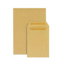 5 sobres de papel kraft - 17,6 x 25 cm