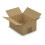 Verpackungskarton 25 x 25 x 19 cm - einfache Welle 1