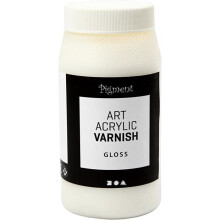 Vernis - 31 - Art Acrylic - Brillant - Transparent - 500 ml