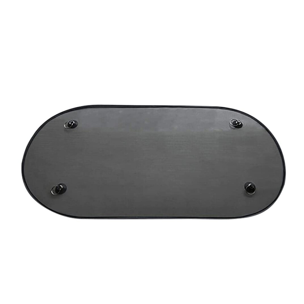 Car Rear Window Sun Shade 100 X 50 Cm With Strong Suction Cups, Uv Protection Vehicle Accessory For All Models 6447073318320