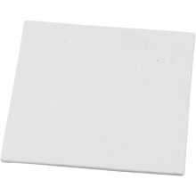 Creotime painel de tela 12,5 x 12,5 x 0,3 cm branco cada
