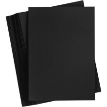 Cartões coloridos Preto - A3 - 180 gr - 100 pcs