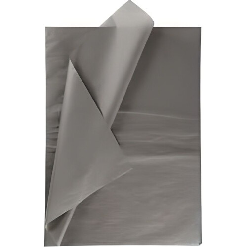 Tissue paper, sheet 50x70 cm, 14 g, grey, 25sheets
