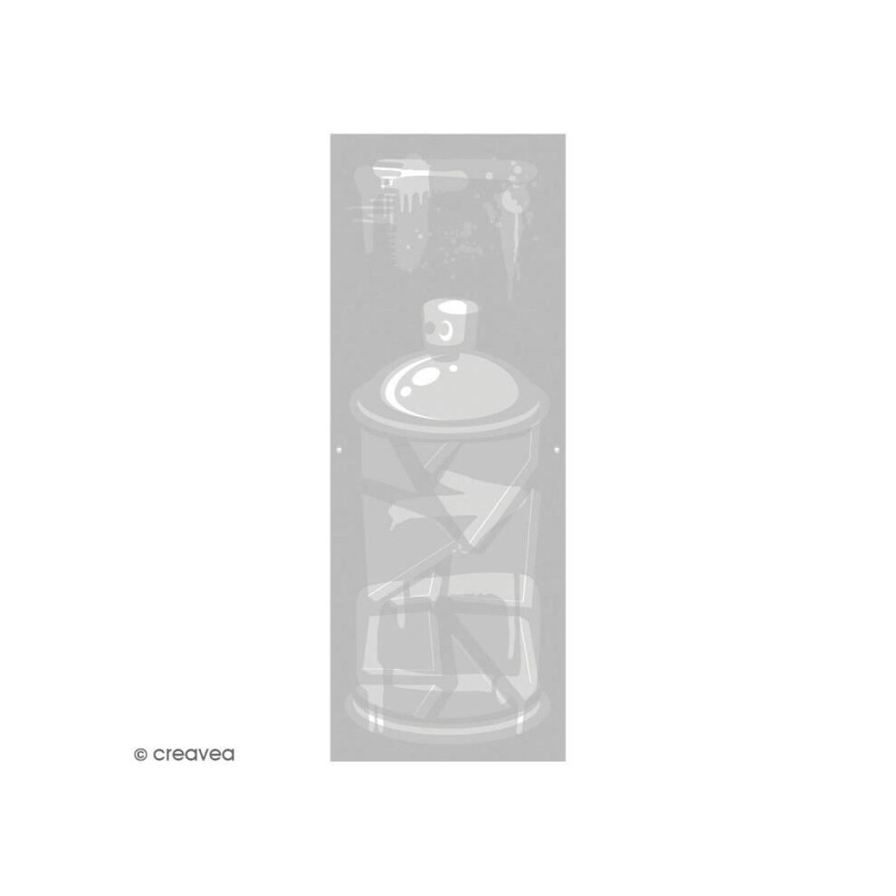 Decorative Stencil - Graine CrãAtive - Abstract - 15 X 40 Cm - 3 Pcs - Laser Cut 3471052261911