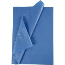 Tissue Paper - 50 x 70 cm - 10 sheets - Color Blue