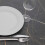 60 x 60 cm high table - Round model white samas marble base 3