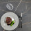 60 x 60 cm high table - Round model white samas marble base 4