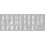 Graine Créative - Schablone 15 x 40 cm Alphabet Nr. 3 2