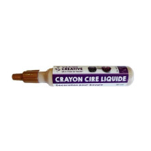 Liquid wax crayon for candle - Gold
