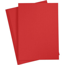 Papier - A4 - 70 g/m² - 20 Blätter - Rot