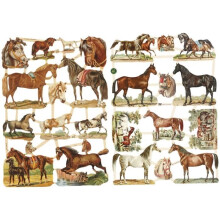 Die Cut Vintage - Creotime - 2 folhas - Scrapbooking - Decoração - Cartões
