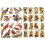 Die Cut Vintage - Oiseaux - 2 feuilles 1