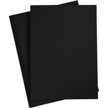 Papier - A4 - 70 g/m² - 20 Blätter - Schwarz