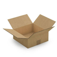 10 Verpackungskartons 25 x 25 x 10 cm - Doppelte Wellpappe