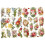 Die Cut Vintage - Compositions Florales - 2 feuilles 1