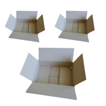3 Verpackungskartons 31 x 21 x 7,5 cm