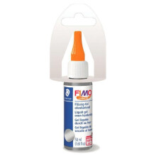 Fimo líquido - FIMO - Prata - 50ml - Gel endurecedor para forno - Multi-usos criativos