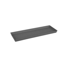 Untersetzer für Balkonkästen - LOFT URBAN - Kunststoff - Anthrazitgrau - 50cm - 100% recycelt - ELHO