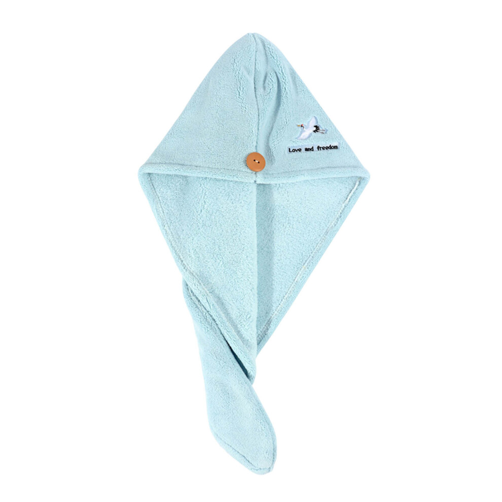 (LB) Dry Hair Cap Water Absorption Hair Washing Quick Drying Towel Baotou Female Thickened Shower Cap, Towel Artifact