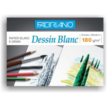 FABRIANO Piirustusfolio Valkoinen 180g 29.7*42