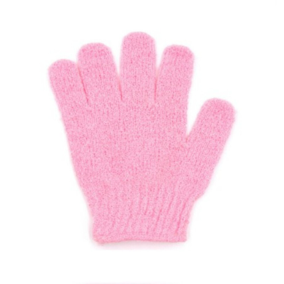 (PK) 6Pcs Shower Gloves Exfoliating Wash Spa Bath Gloves Foam Bath Resistance Body Massage Cleaning Loofah