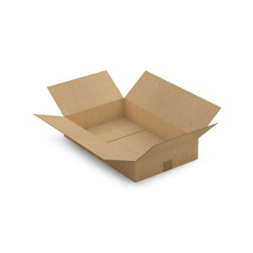 Verpackungskarton 55 x 35 x 10 cm - Einfache Welle