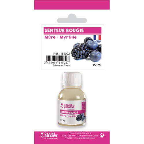 Graine Créative - Duftkerze 27 ml Brombeere / Heidelbeere 1