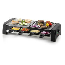 Raclette - Grilli - DOMO-keittokivi - 8 henkilöä DO9190G