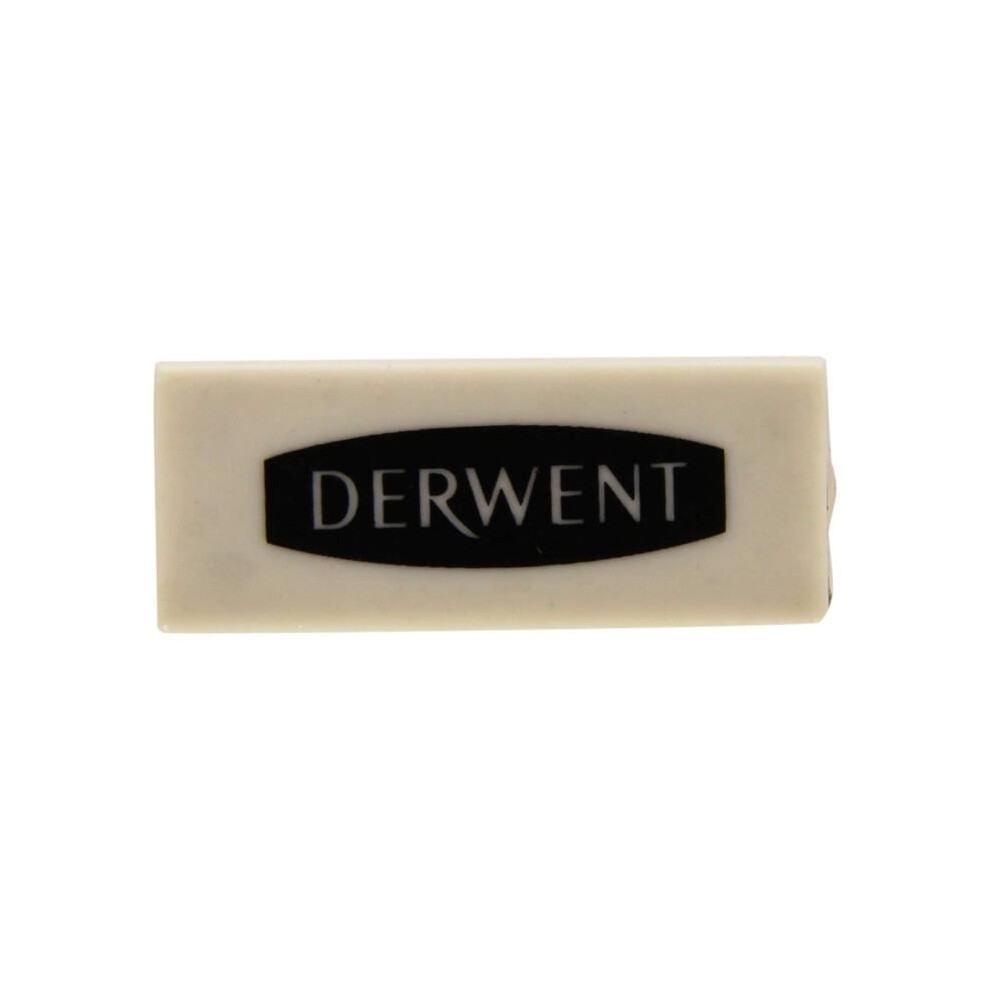 Derwent Plastic Eraser - Multicolored - Easily Erases - Ideal For Drawing - Precise