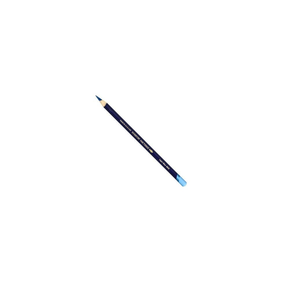 Derwent Water-Soluble Crayon - Inktense - Lapis - Practical Format - For Artists Blue