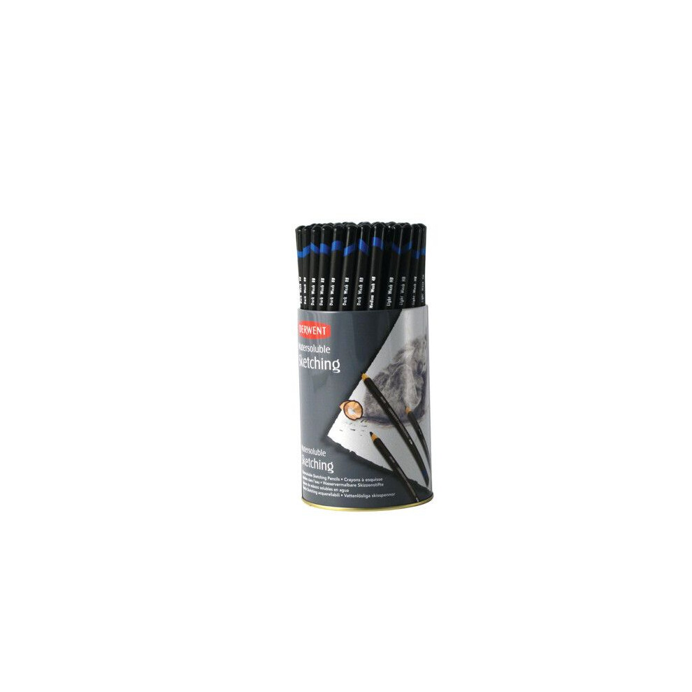 Derwent - Crayon Graphite Watercolorable Sketching X72 Light/Dark