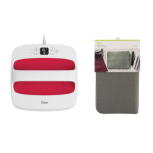 Prensa de calor Easy Press 2 Cricut 30 x 25 cm + tapete 50,5 x 40,5 cm