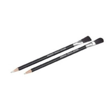 Matita gomma di precisione - DERWENT - Set di 2 - Bianco - Pennello integrato - Cancellazione precisa