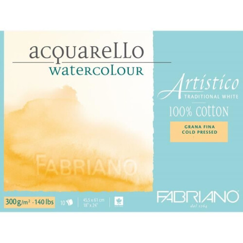 FABRIANO Bloco Artístico T W 300g GF 45,5X61