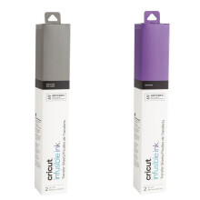 4 hojas de transferencia - Gris/ Violeta - Cricut