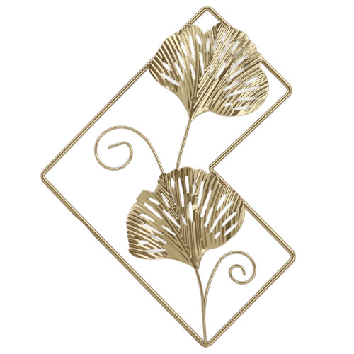 Gold Leaf Metal Wall Decor Iron Wall Decoration