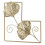 Gold Leaf Metal Wall Decor Iron Wall Decoration 9