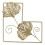 Gold Leaf Metal Wall Decor Iron Wall Decoration 7