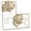 Gold Leaf Metal Wall Decor Iron Wall Decoration 10