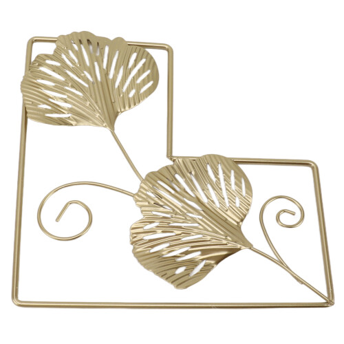 Gold Leaf Metal Wall Decor Iron Wall Decoration 2