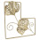 Gold Leaf Metal Wall Decor Iron Wall Decoration 4