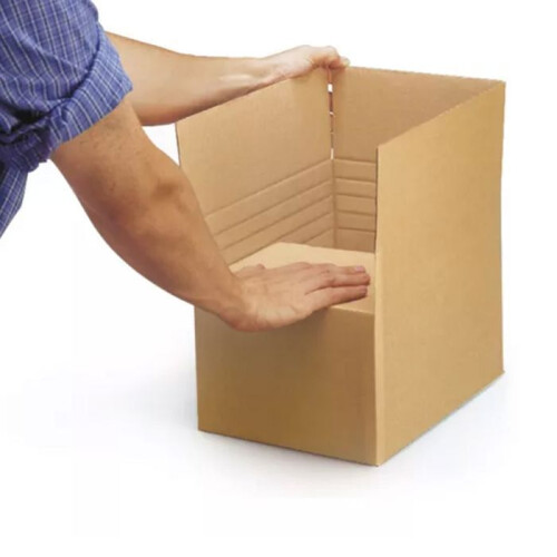 Verpackungskarton 30 x 25 x 20 cm - Einfache Welle 2