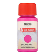 Peinture pour textile soie - rose intense - Talens Art Creation - 50ml