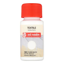 Peinture pour textile - blanc pur - Talens Art Creation - 50ml