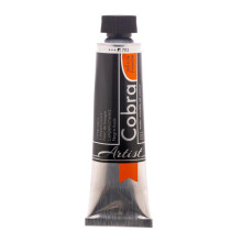 Oil Paint - Cobra - Lamp Artists - Black - Tube 40ml - Watermixable