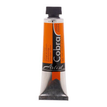 Oil Paint - Cobra - Cadmium Artists - Orange - Tube 40ml - Watermixable