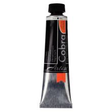 Oil Paint - Cobra - Ivory Black - Tube 40ml - Watermixable - Artist Quality